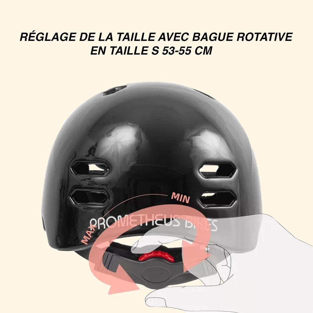 CASQUE DE VÉLO POUR ENFANT AVEC ANNEAU ROTATIF TAILLE S AIGLE BLANC - Bébé Nido