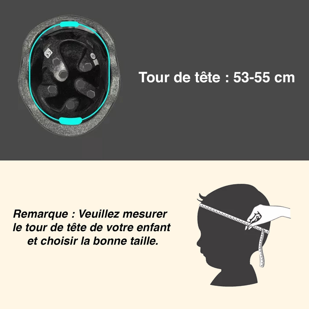 CASQUE DE VÉLO POUR ENFANT AVEC ANNEAU ROTATIF TAILLE S AIGLE BLANC - Bébé Nido