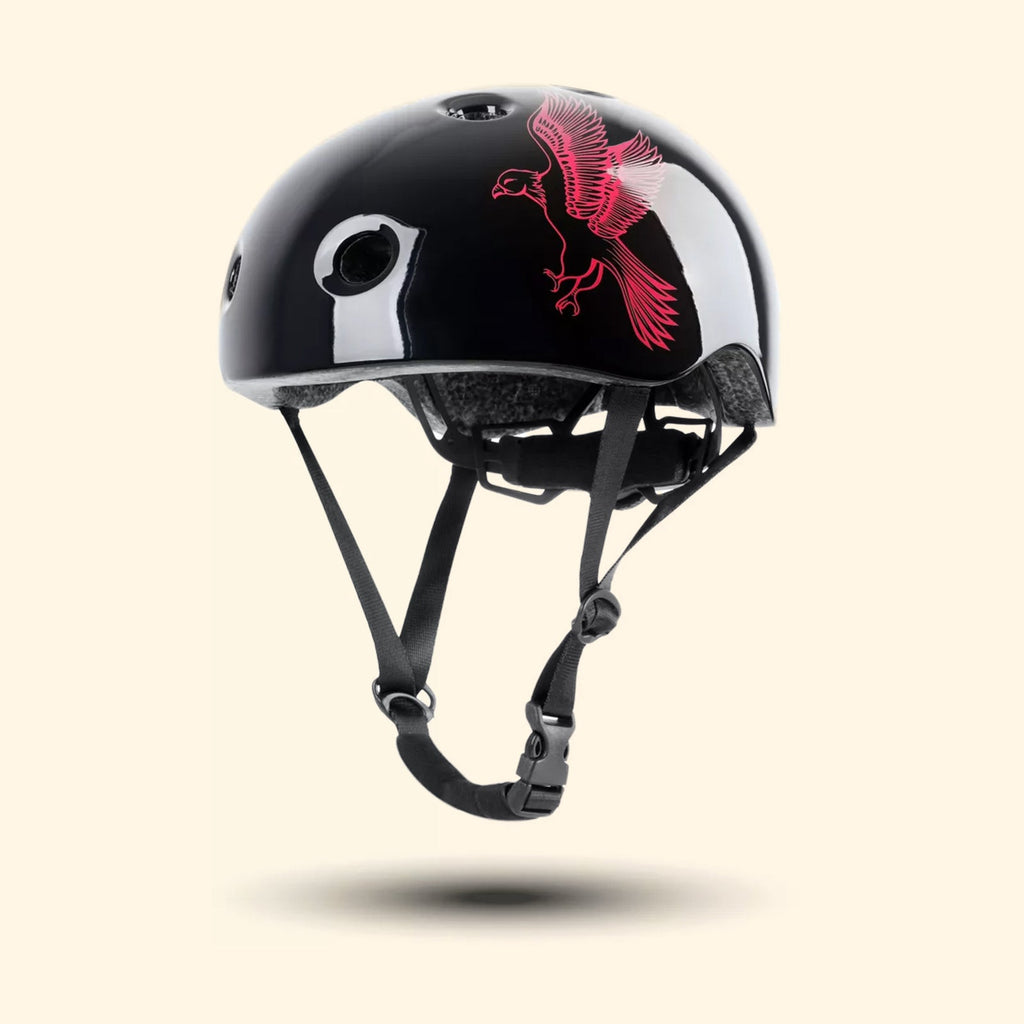 CASQUE DE VÉLO POUR ENFANT AVEC ANNEAU ROTATIF TAILLE XS AIGLE ROUGE - Bébé Nido
