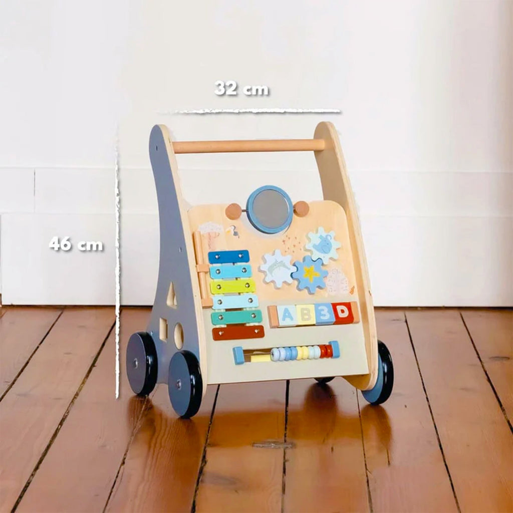 CHARIOT DE MARCHE MULTI - ACTIVITÉS EN BOIS - Bébé Nido