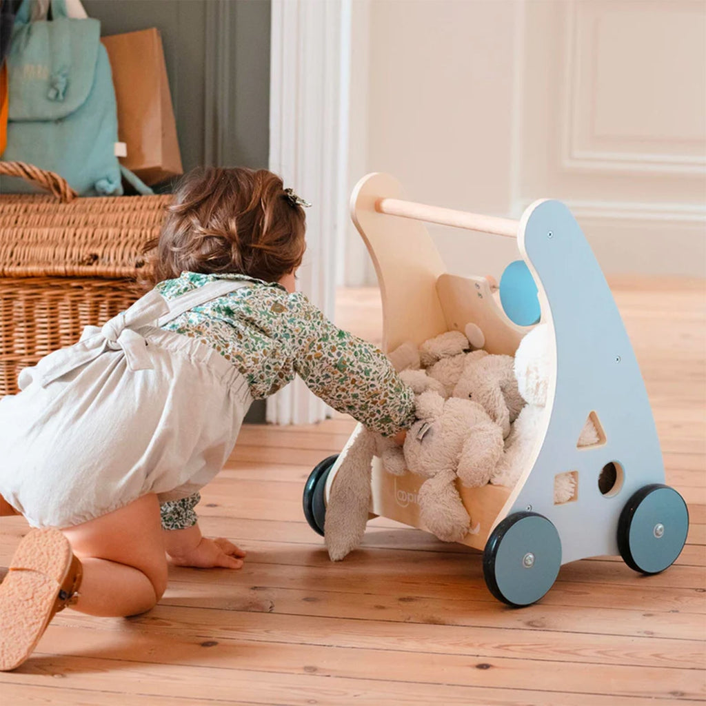 CHARIOT DE MARCHE MULTI - ACTIVITÉS EN BOIS - Bébé Nido