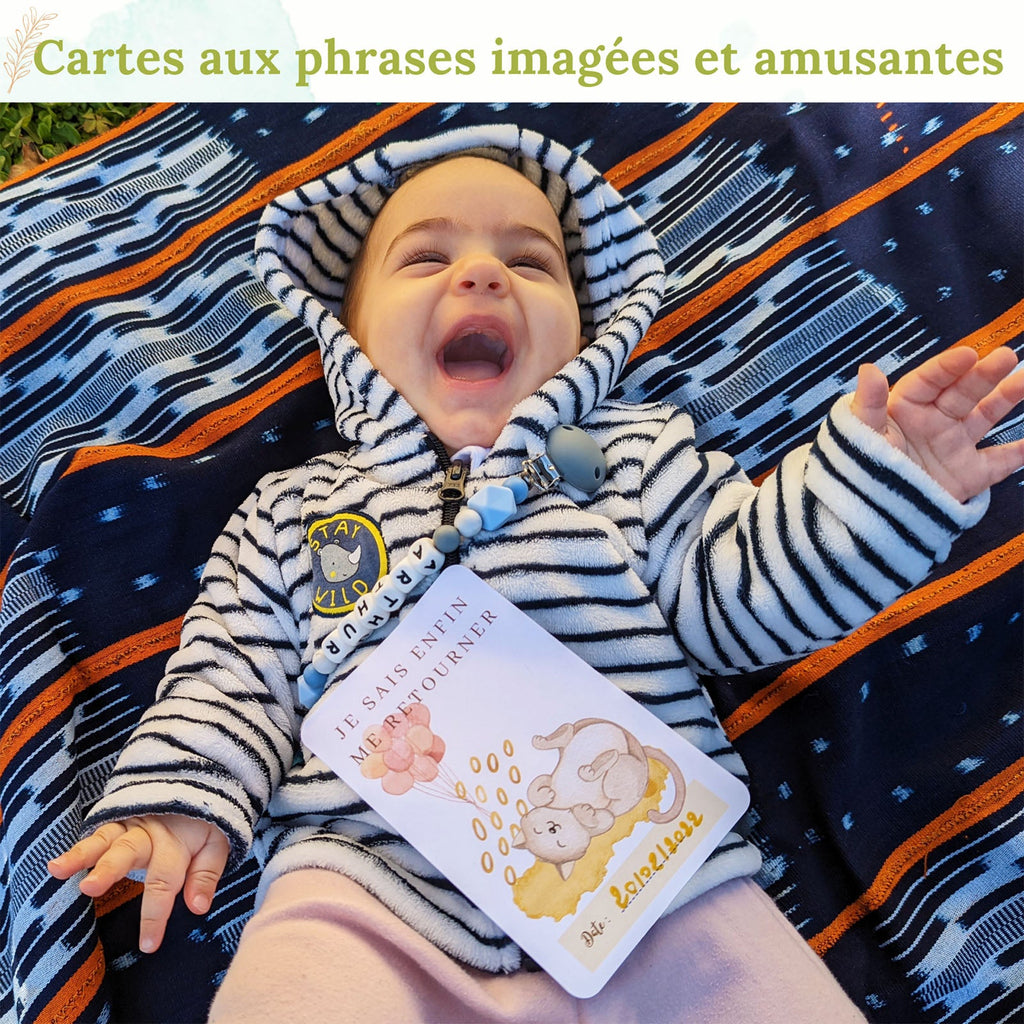 COFFRET DE 50 CARTES ILLUSTRÉES MES PREMIERES FOIS - Bébé Nido