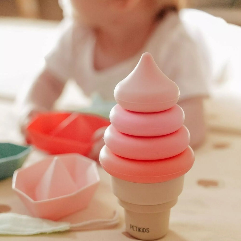 COFFRET D'ÉVEIL NAISSANCE 5 EN 1 ROSE - Bébé Nido