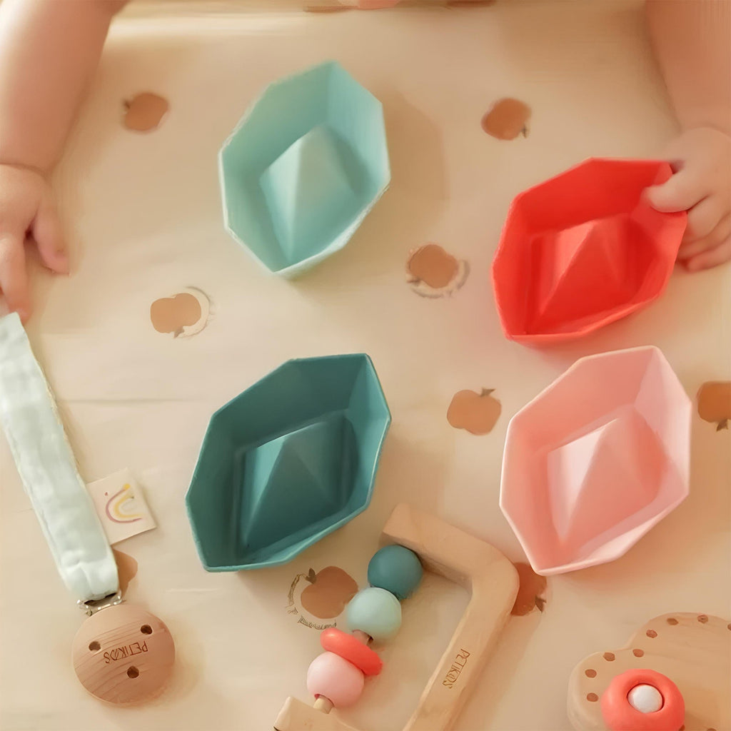 COFFRET D'ÉVEIL NAISSANCE 5 EN 1 ROSE - Bébé Nido