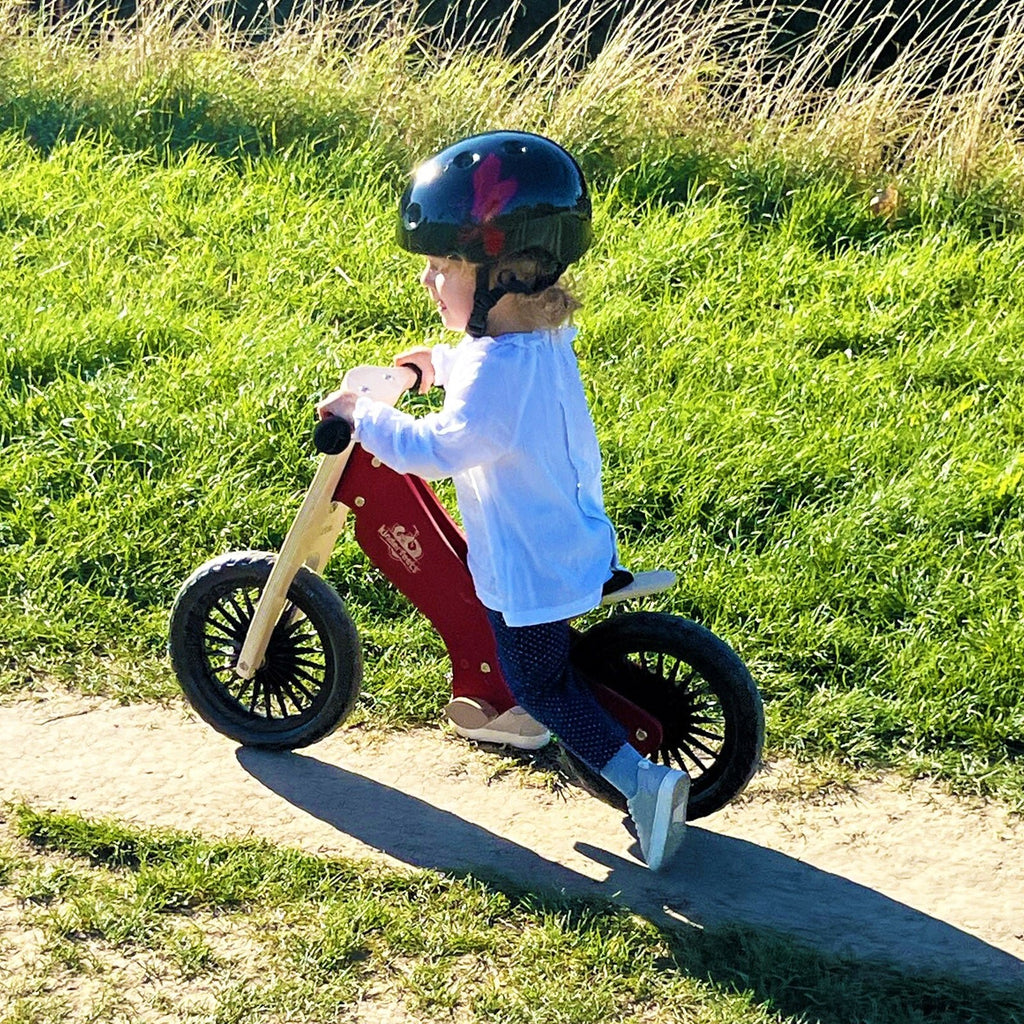 DRAISIENNE EN BOIS NATUREL NOIR DÈS 2 ANS - Bébé Nido