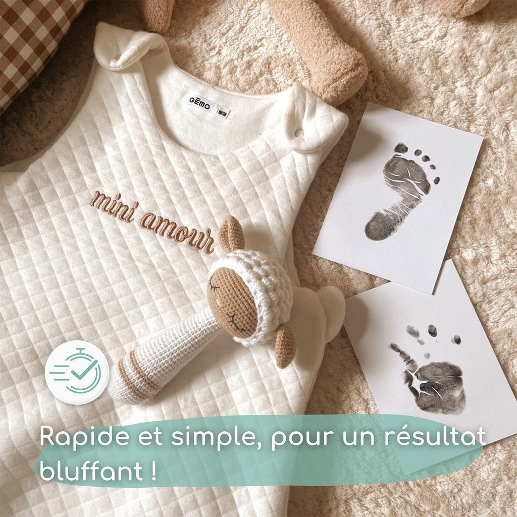 KITS D'EMPREINTES KEEP'LOVE POUR MAINS ET PIEDS DE BÉBÉ - Bébé Nido