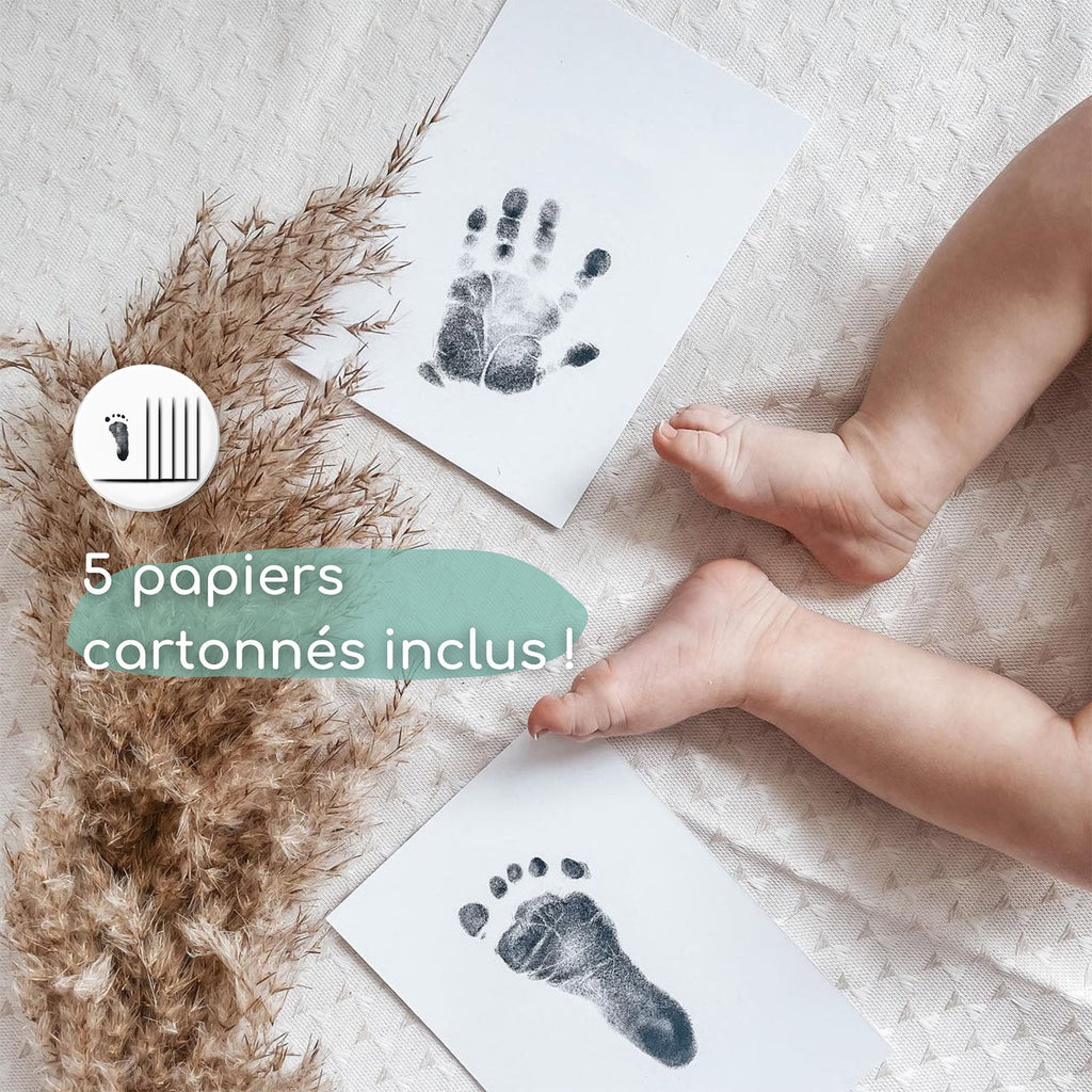 KITS D'EMPREINTES KEEP'LOVE POUR MAINS ET PIEDS DE BÉBÉ - Bébé Nido