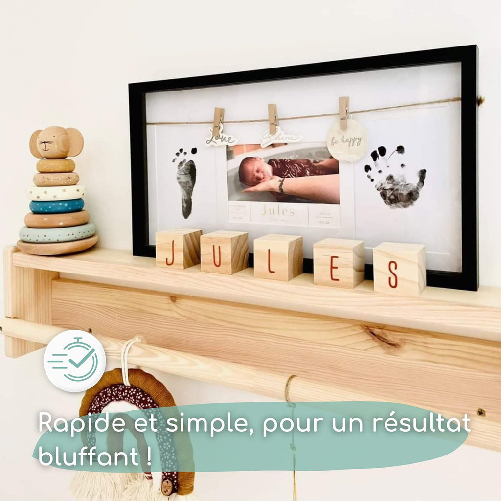 KITS D'EMPREINTES KEEP'LOVE POUR MAINS ET PIEDS DE BÉBÉ - Bébé Nido