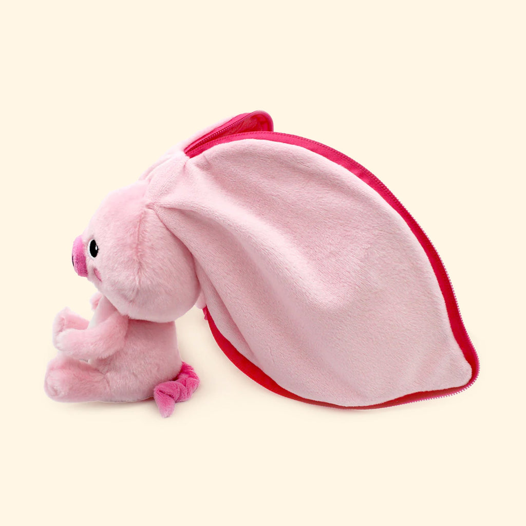 PELUCHE 2 EN 1 FLIPETZ COCHON RADIS - Bébé Nido