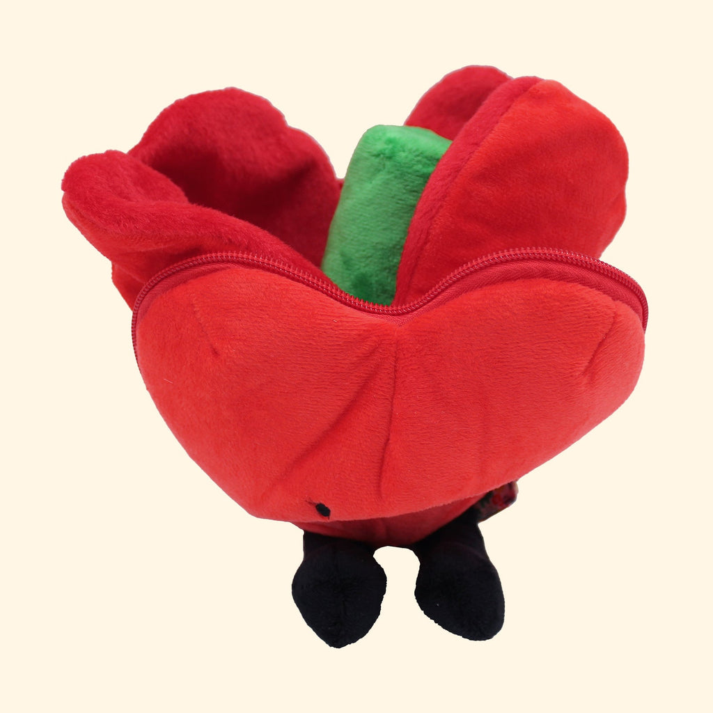 PELUCHE 2 EN 1 FLIPETZ PETIT COEUR ET FLEUR - Bébé Nido