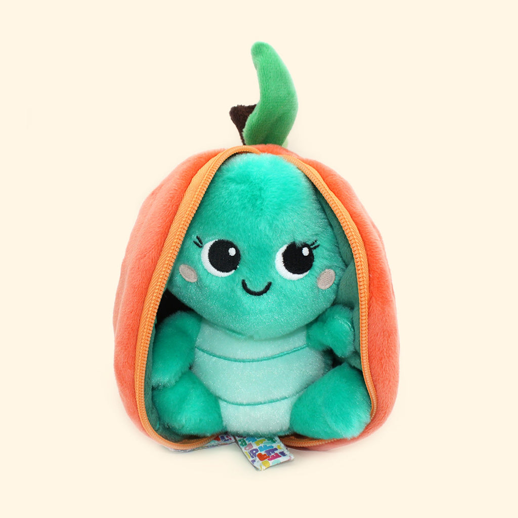 PELUCHE 2 EN 1 FLIPETZ TORTUE PÊCHE - Bébé Nido