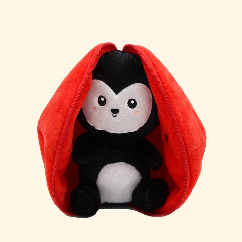 PELUCHE COCCINELLE TOMATE - Bébé Nido