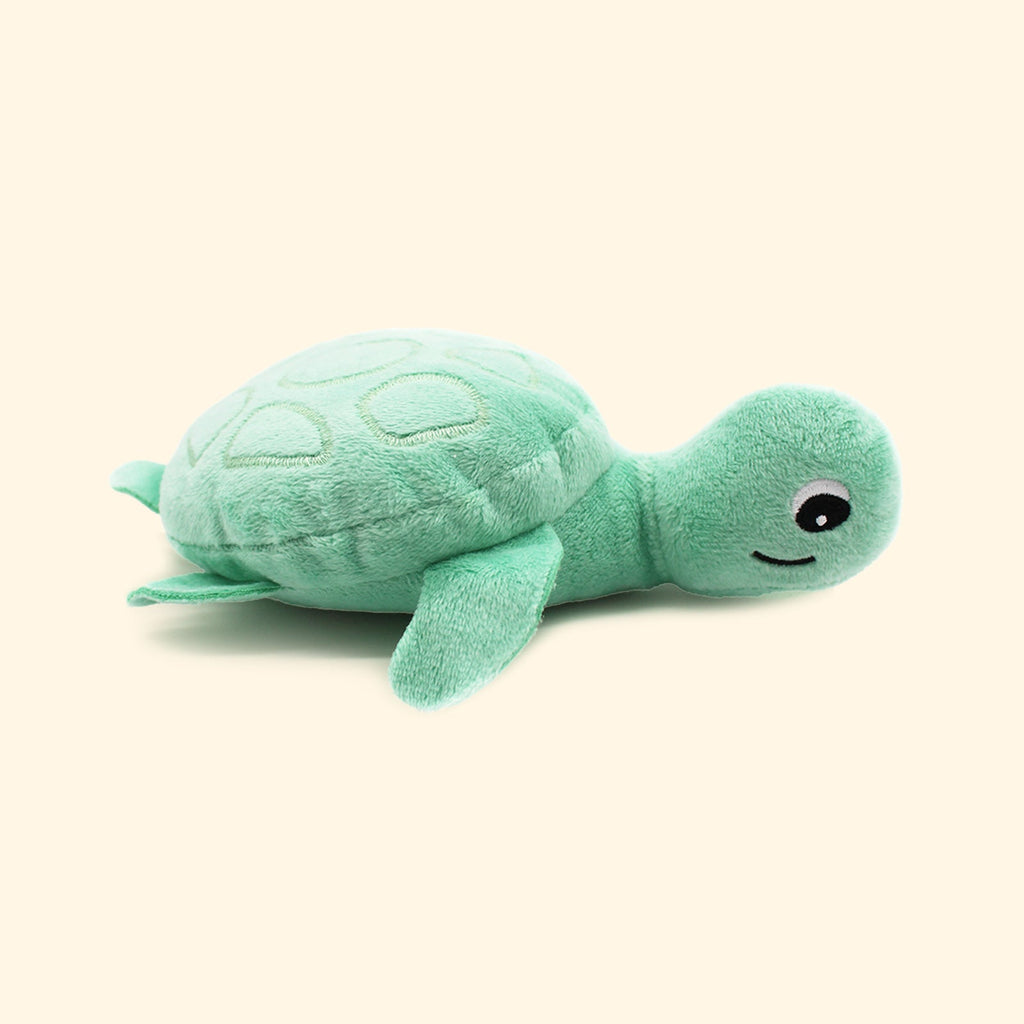 PELUCHE GÉANTE MAMAN TORTUE ET SON BÉBÉ MENTHE - Bébé Nido