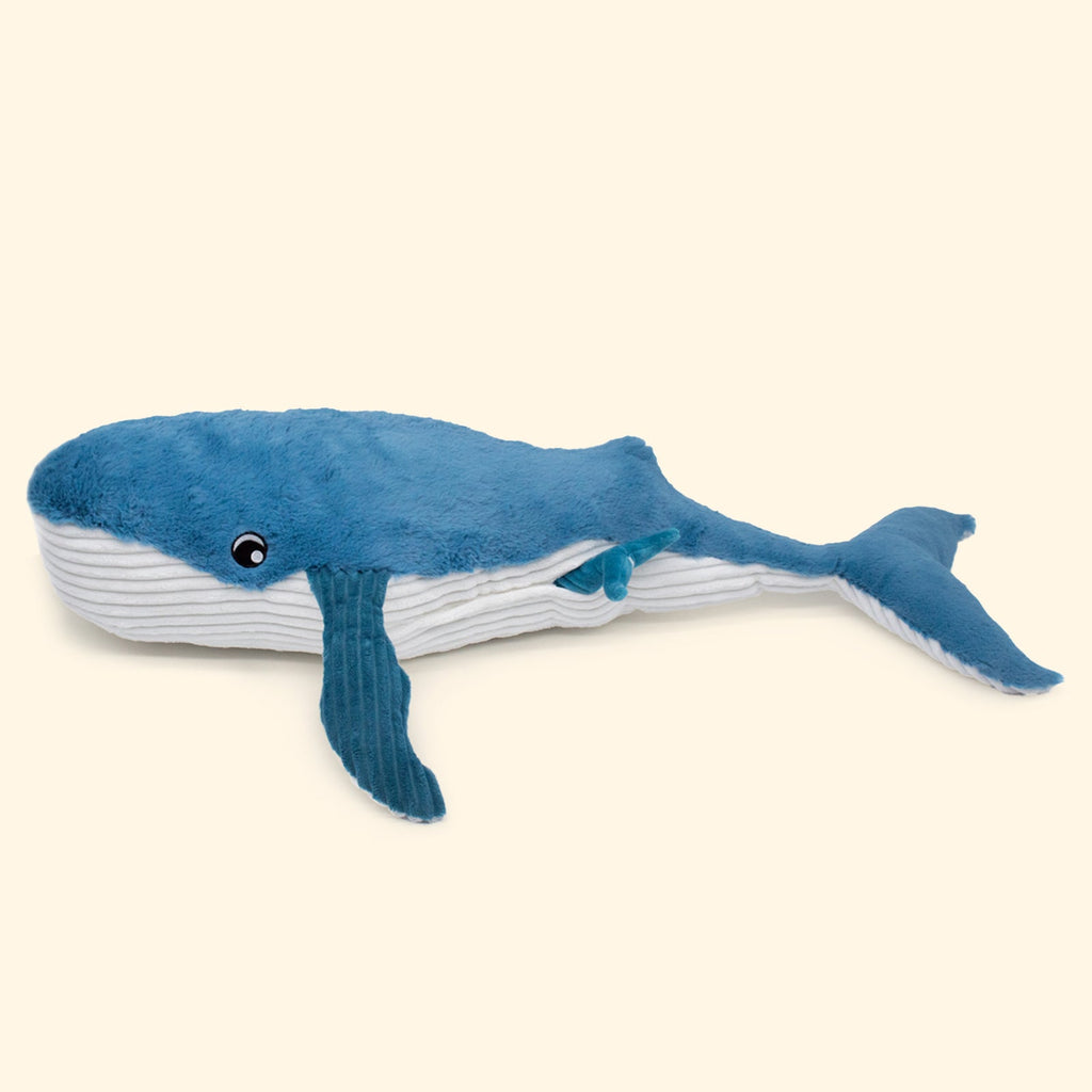 PELUCHE MAMAN BALEINE ET SON BÉBÉ BLEU - Bébé Nido