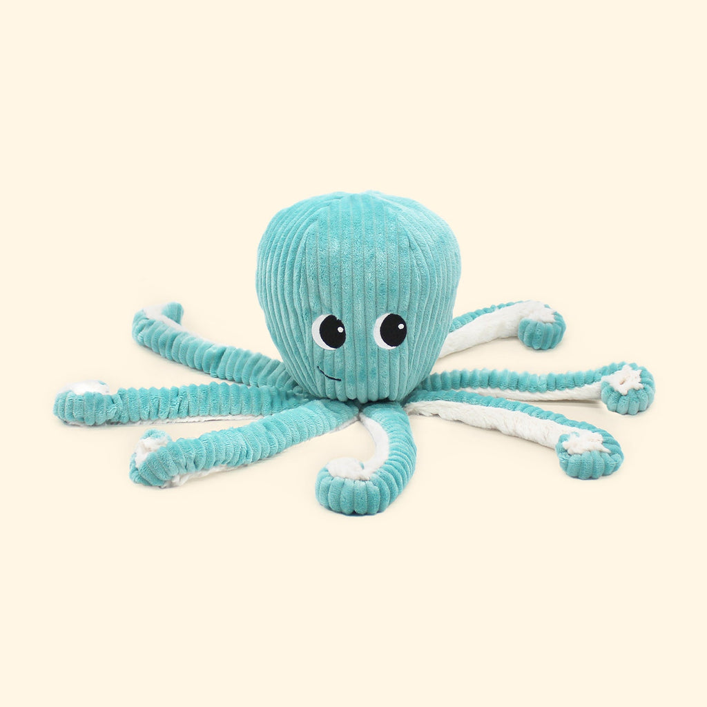 PELUCHE MAMAN PIEUVRE ET SON BÉBÉ BLEU - Bébé Nido