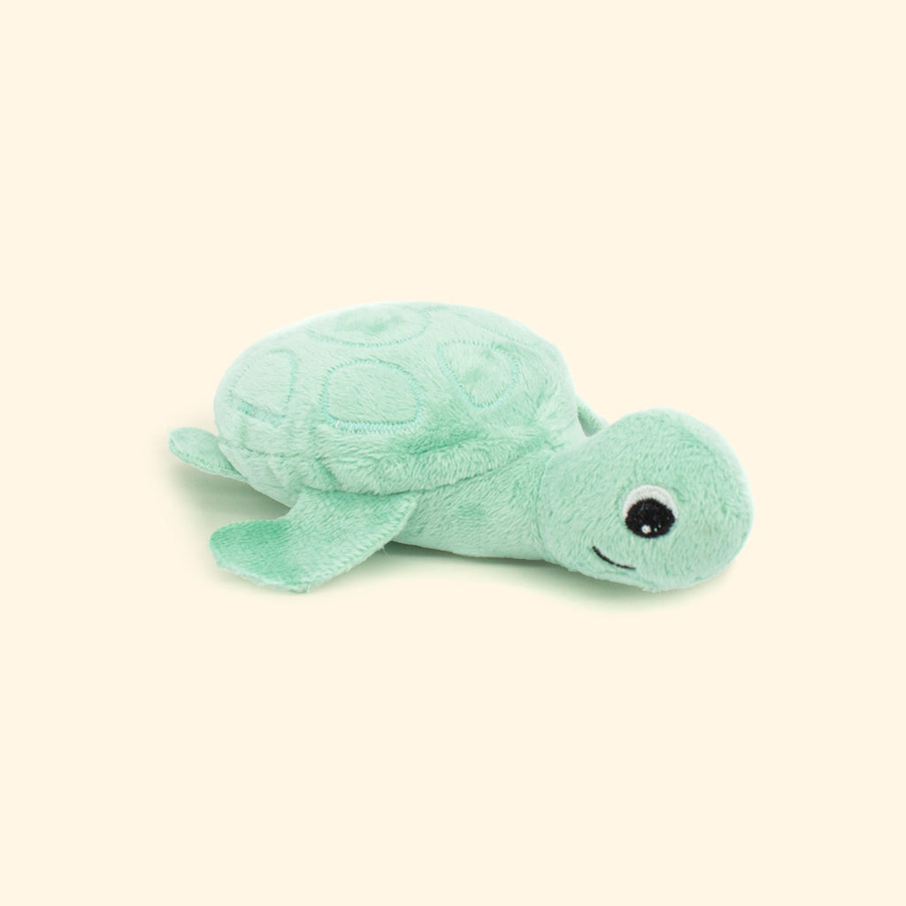 PELUCHE MAMAN TORTUE ET SON BÉBÉ MENTHE - Bébé Nido