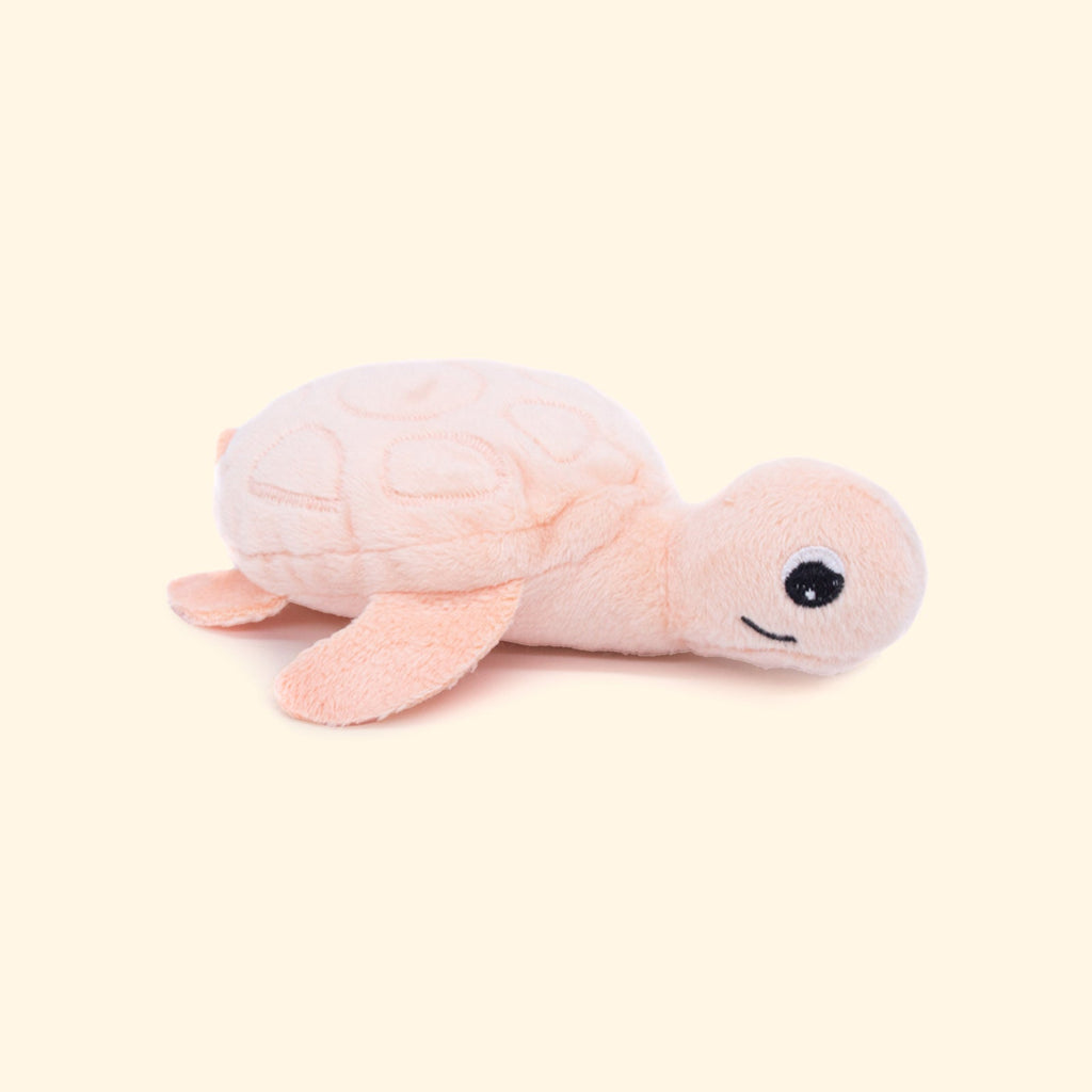 PELUCHE MAMAN TORTUE ET SON BÉBÉ ROSE - Bébé Nido